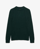 Superdry Green Cable Crew M6110707E L5X