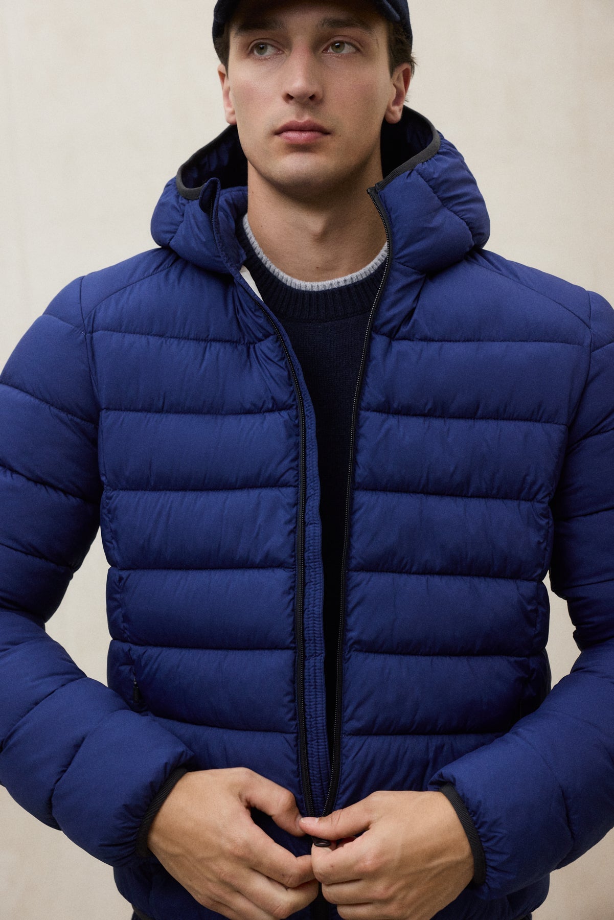 Ecoalf Ink Blue Jacket Aspen