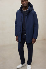Load image into Gallery viewer, Ecoalf Parka Coat Navy Parko