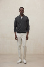 Load image into Gallery viewer, Ecoalf Pine Green Zip Knit Larch