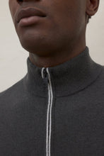 Load image into Gallery viewer, Ecoalf Pine Green Zip Knit Larch