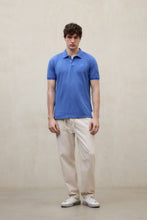 Load image into Gallery viewer, Ecoalf Pacific Blue Polo Tedan
