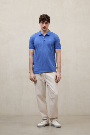 Ecoalf Pacific Blue Polo Tedan