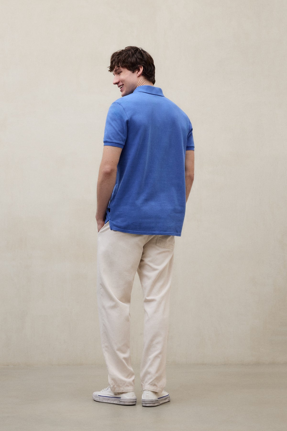 Ecoalf Pacific Blue Polo Tedan