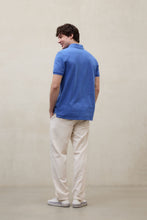 Load image into Gallery viewer, Ecoalf Pacific Blue Polo Tedan