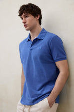 Load image into Gallery viewer, Ecoalf Pacific Blue Polo Tedan