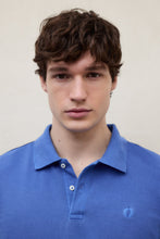 Load image into Gallery viewer, Ecoalf Pacific Blue Polo Tedan