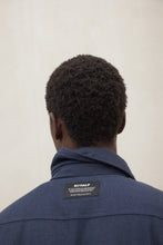 Load image into Gallery viewer, Ecoalf | Warm Lined Overshirt in Deep Navy with Logo on Shoulders | Julio