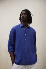 Load image into Gallery viewer, Ecoalf Blue Linen Shirt Malibu