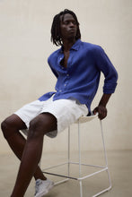 Load image into Gallery viewer, Ecoalf Blue Linen Shirt Malibu