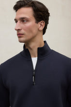 Load image into Gallery viewer, Ecoalf Navy Zip Sweatshirt Betren