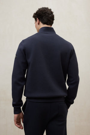 Ecoalf Navy Zip Sweatshirt Betren