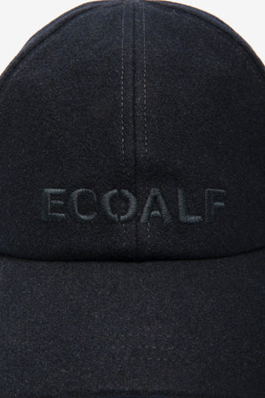 Ecoalf Navy wool cap