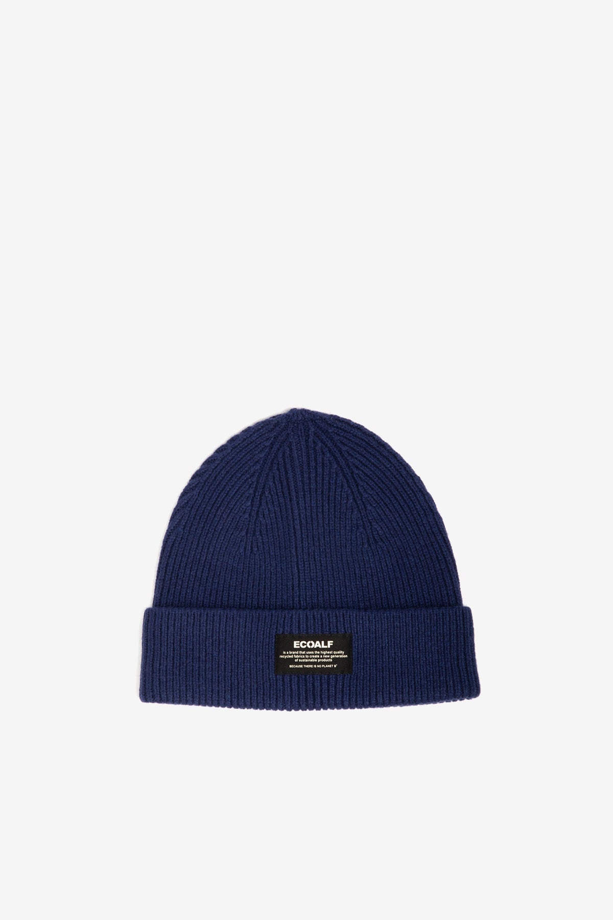 Ecoalf | Wool Beanie in Ink Blue