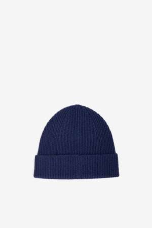 Ecoalf | Wool Beanie in Ink Blue
