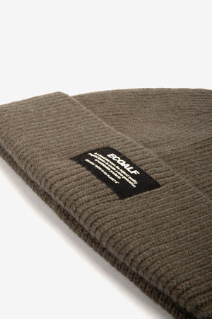 Ecoalf | Wool Beanie in Asteroid Green