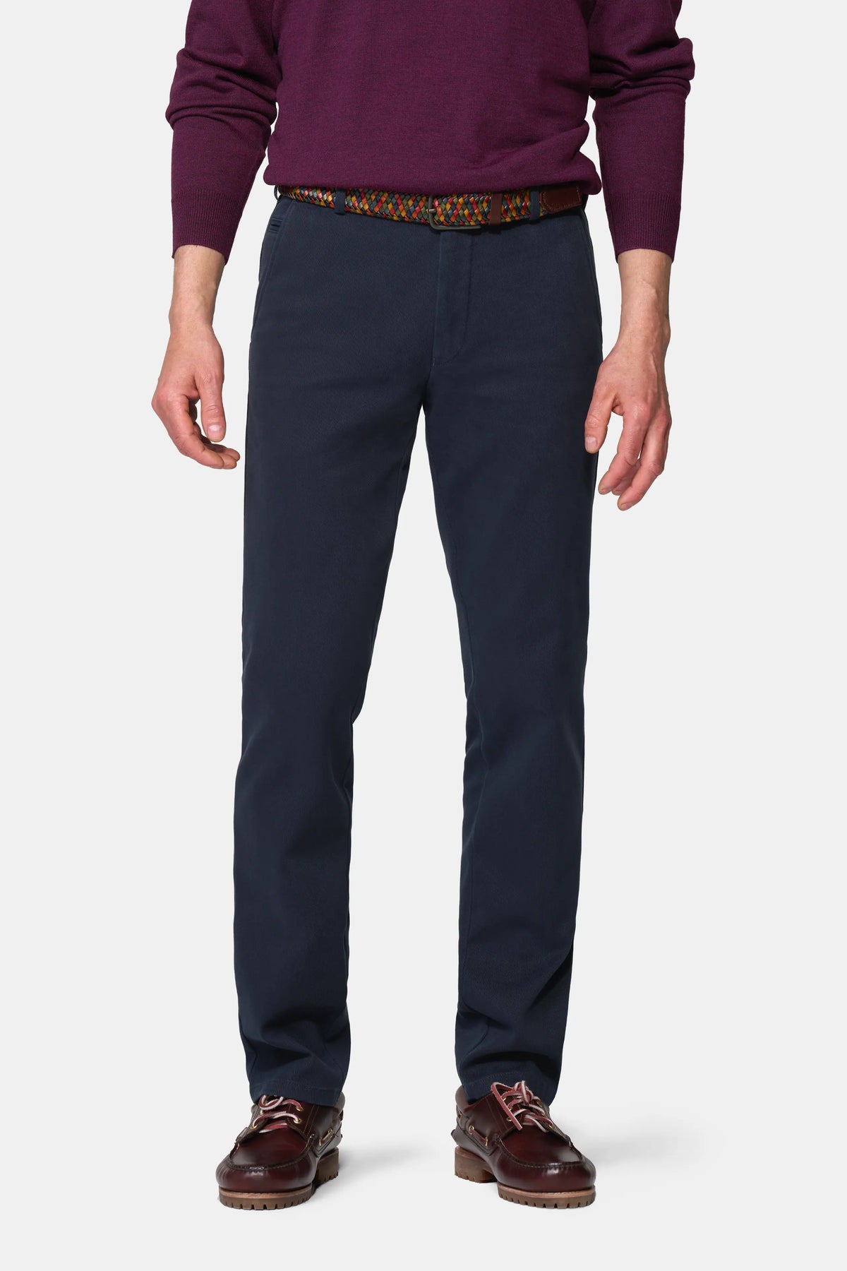 Meyer Navy Oslo Chinos 3615 19