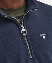 Load image into Gallery viewer, Barbour Navy Fleece Zip mfl0185 ny91