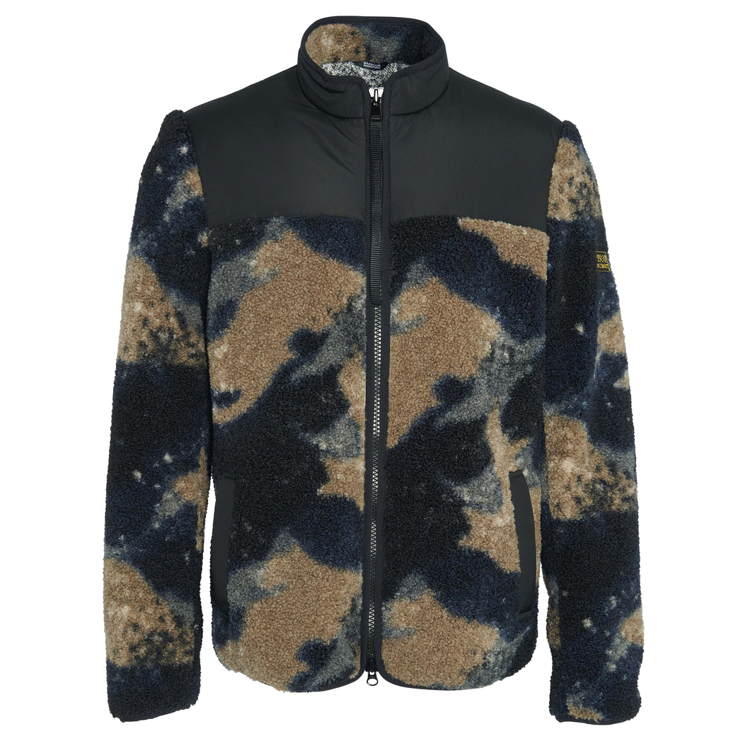 Barbour International | Drafthouse Full Zip Fleece in Camo | MFL0197 BL71