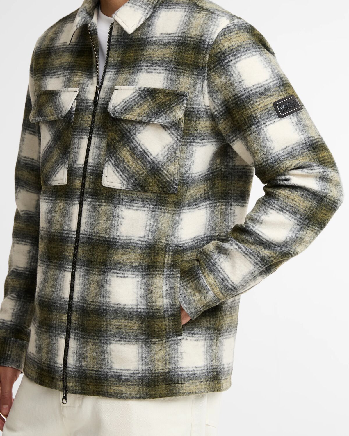 Barbour International Fleece Overshirt MFL0205 GN98