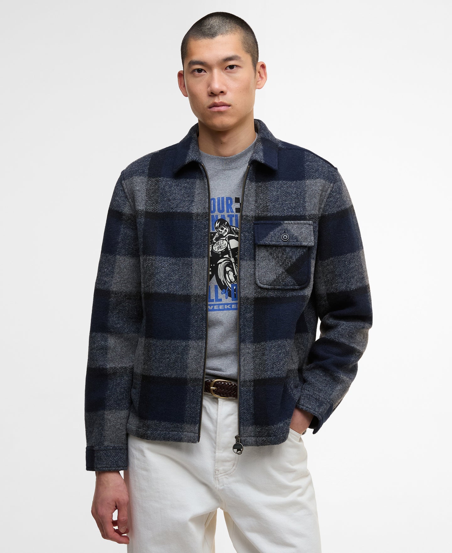 Barbour International Hailwood Overshirt mfl0223 ny91