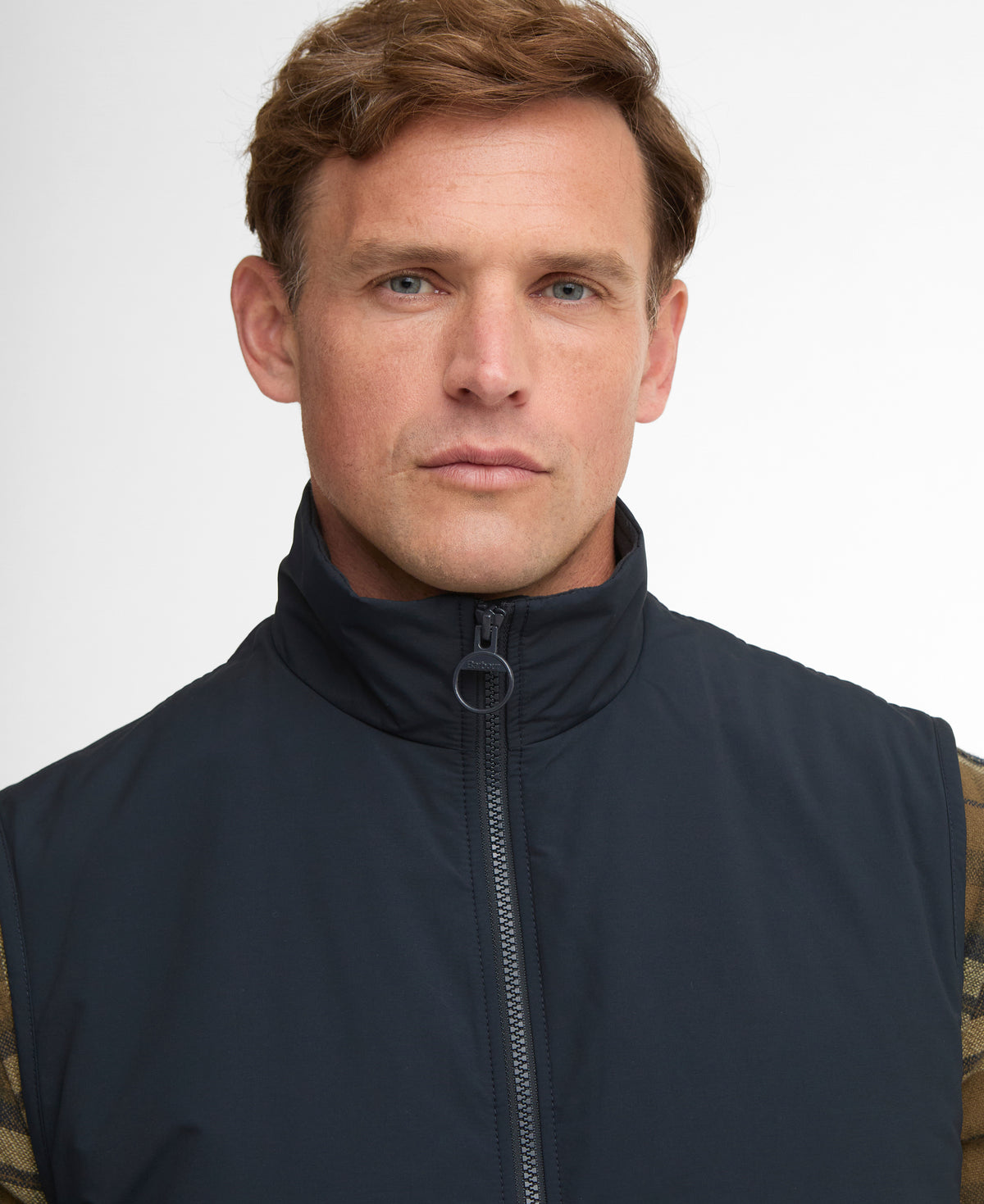 Barbour Hepscott Navy Gilet MGI0319 ny91