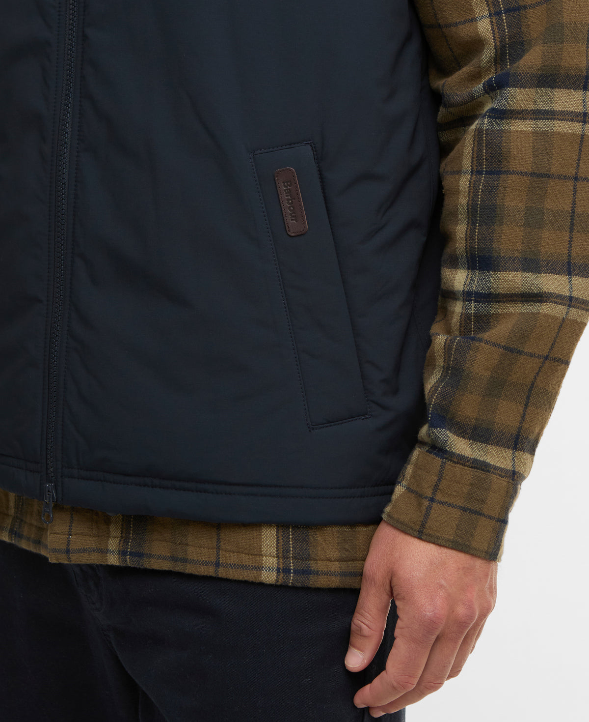 Barbour Hepscott Navy Gilet MGI0319 ny91