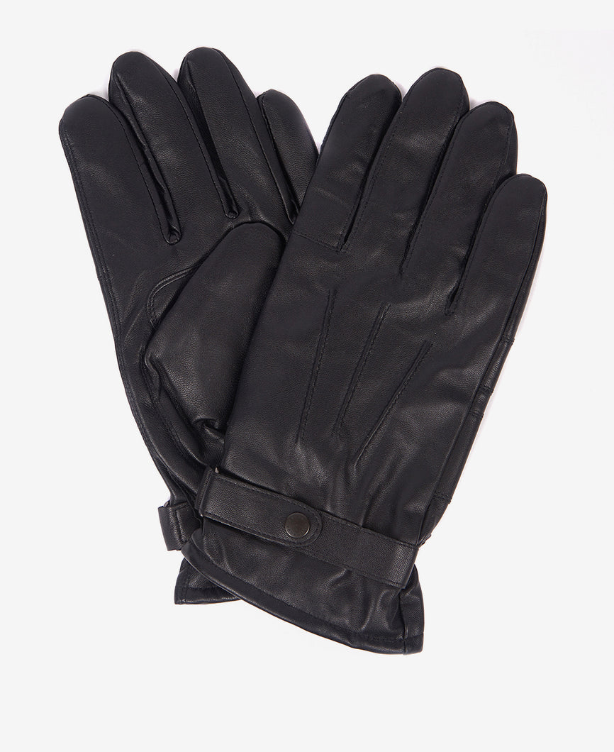 Barbour Leather Gloves mgl0009 bk71