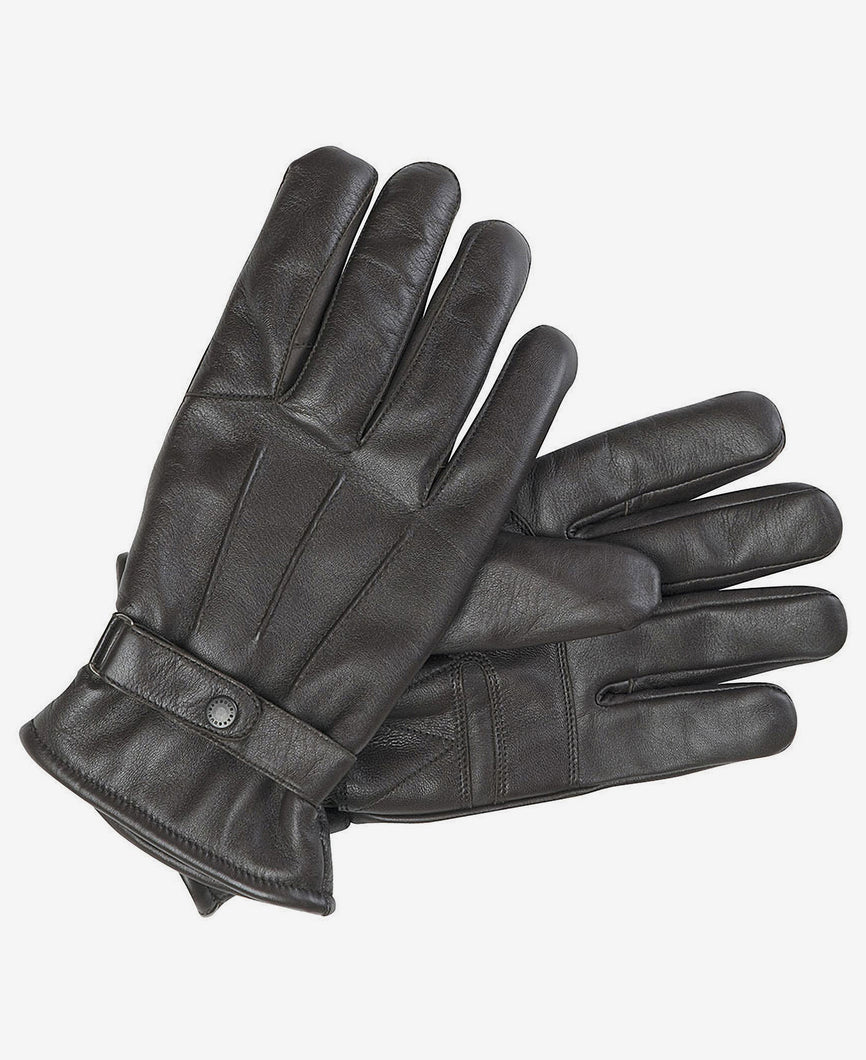 Barbour Leather Gloves mgl0009 br71