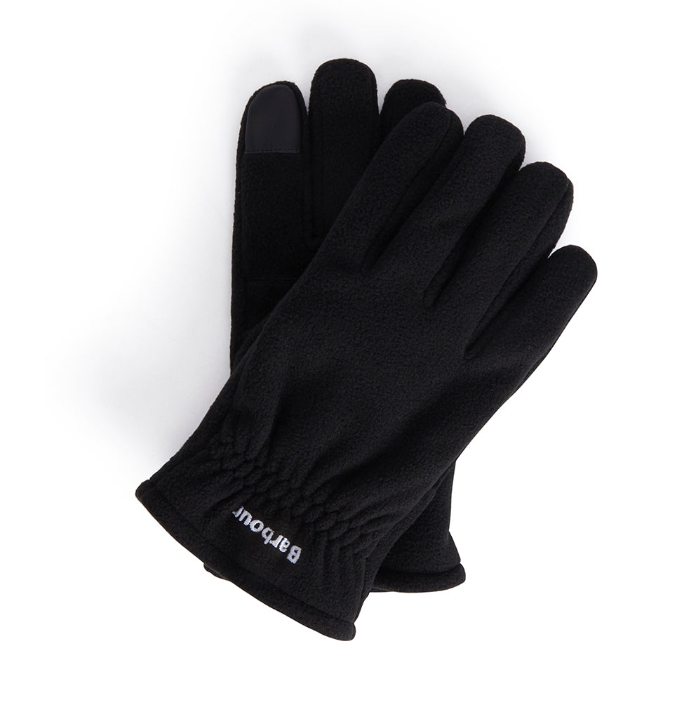 Barbour Fleece Gloves mgl0108 bk12