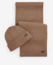 Load image into Gallery viewer, Barbour | Hat &amp; Scarf Giftset in Beige | MGS0047 BE31