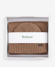 Load image into Gallery viewer, Barbour | Hat &amp; Scarf Giftset in Beige | MGS0047 BE31