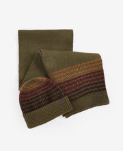 Load image into Gallery viewer, Barbour Beanie Scarf Set mgs0089 gn31