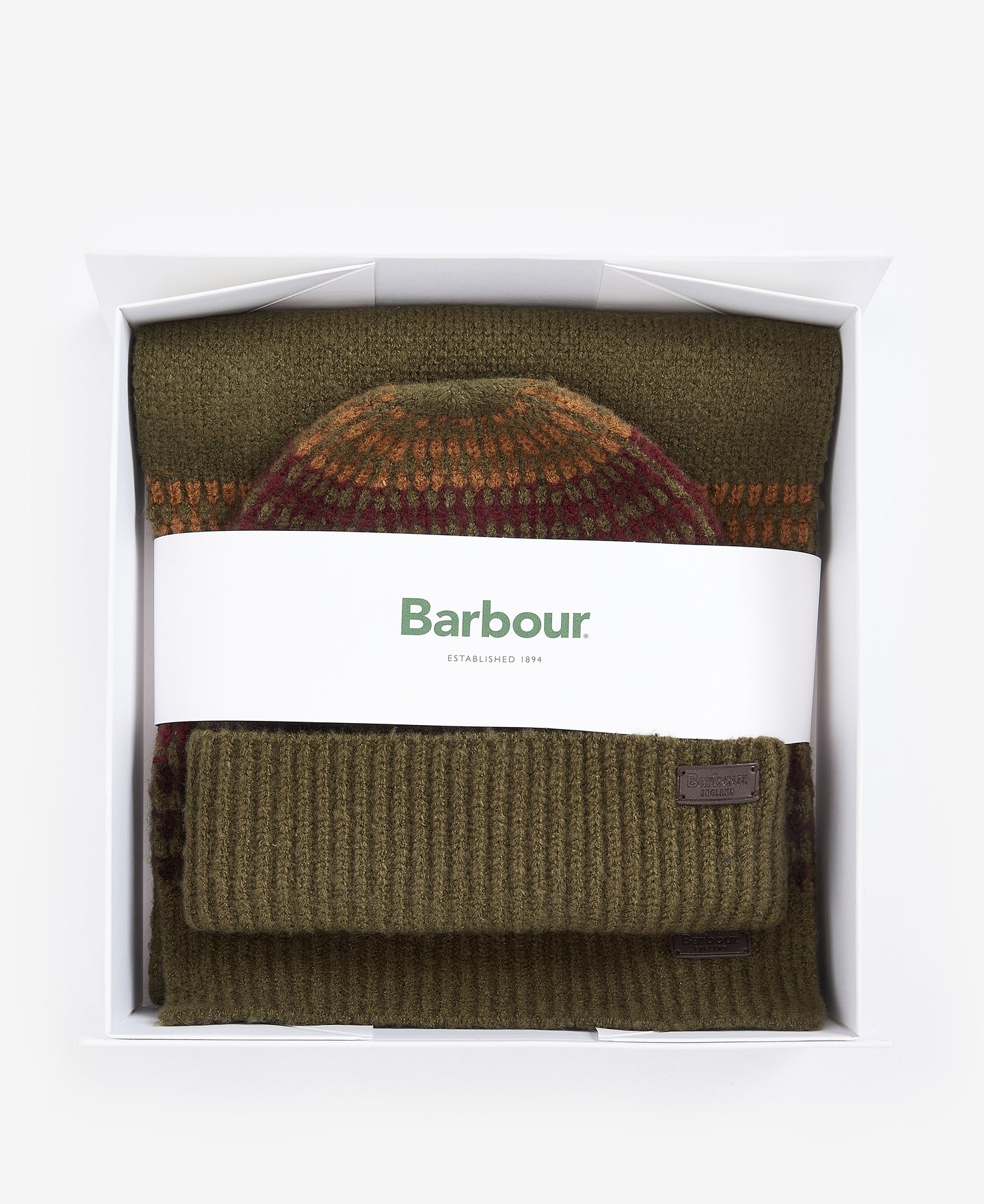 Barbour Beanie Scarf Set mgs0089 gn31