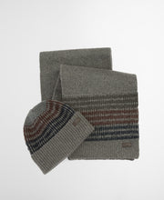 Load image into Gallery viewer, Barbour Beanie Scarf Set mgs0089 tn38