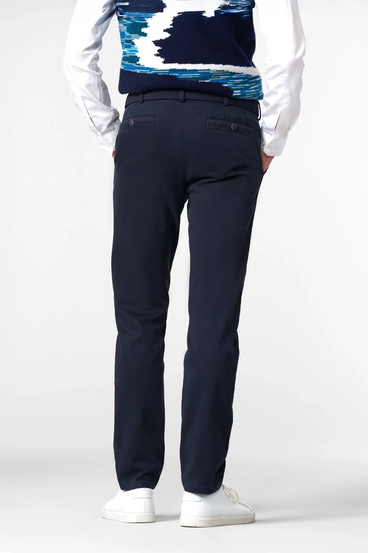 Meyer New York Navy Chinos 5617 18