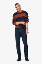 Meyer Chicago Navy Chinos 5627 18