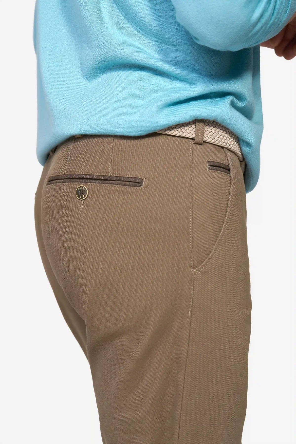 Meyer Chicago Stone Taupe Chinos 5627 34