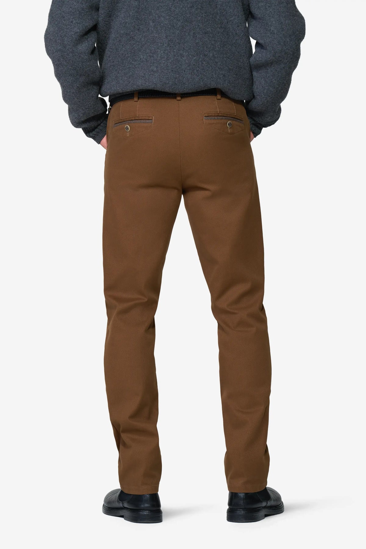 Meyer Chicago Caramel Brown Chinos 5627 45