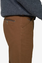 Meyer Chicago Caramel Brown Chinos 5627 45