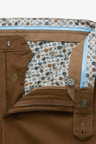 Meyer Chicago Caramel Brown Chinos 5627 45