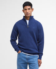 Load image into Gallery viewer, Barbour Blue Essential Lambswool mkn0339 bl52