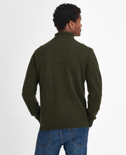 Load image into Gallery viewer, Barbour Green Lambswool Zip Jumper mkn0339 gn73
