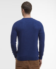 Load image into Gallery viewer, Barbour Blue Lambswool Crew mkn0345 bl71