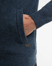 Load image into Gallery viewer, Barbour Lambswool Cardigan Blue MKN0731 IN72
