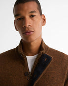 Barbour Lambswool Cardigan Bracken Rust MKN0731 or51