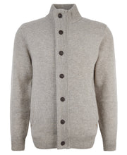 Load image into Gallery viewer, Barbour | Zip &amp; Button Wool Cardigan in Stone | MKN0731 ST16