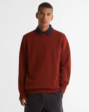 Load image into Gallery viewer, Barbour Tisbury Brique Red Fleck Crew Knit mkn0844 BR57