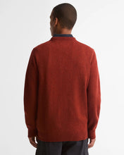Load image into Gallery viewer, Barbour Tisbury Brique Red Fleck Crew Knit mkn0844 BR57