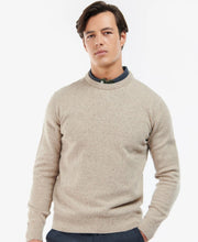 Load image into Gallery viewer, Barbour Tisbury Stone Beige Fleck Crew Knit mkn0844 st51